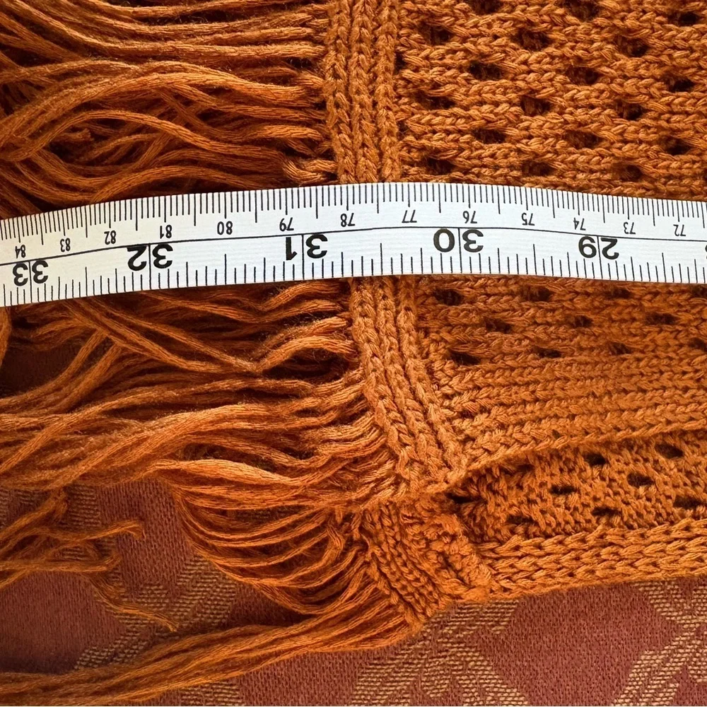 House of Harlow 1960 Camel Knit Top Skirt Size L